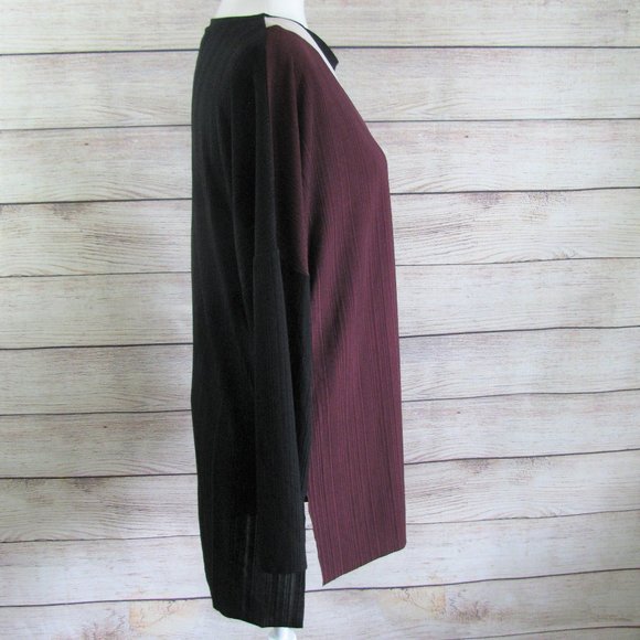 Zara W/B Collection Color Block Blouse - Picture 7 of 10